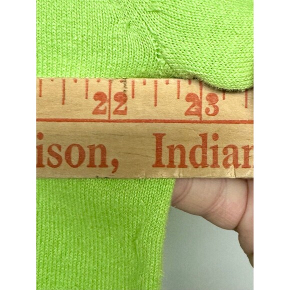 Design Options by Philip & Jane Gordon Christmas Sweater Snowmen Green Large - Picture 8 of 10